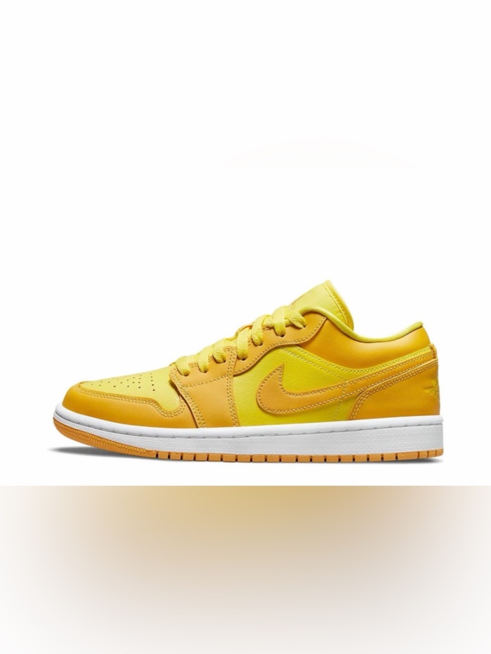 Nike Air Jordan 1 Low Yellow Strike Pollen DC0774-700 Women Shoes Sneakers 8.5